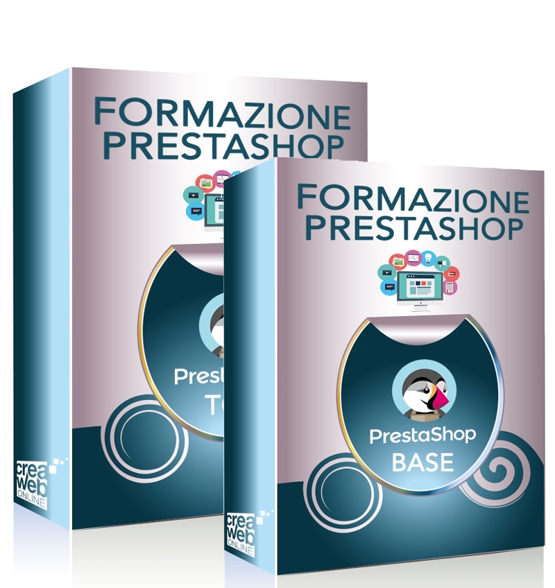 Corso di Formazione gestione E-commerce Prestashop (BASE+TOP) - Canone Mensile